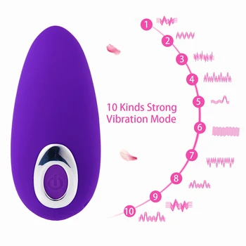 Tiho vibriranje bullet Vibe G-spot Stimulator Orgazem AV klitoris Vibrator za ponovno Polnjenje skok jajce Vibratorji Adult Sex Igrače Za Ženske