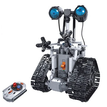 Daljinski upravljalnik RC Tank F1 dirkalnika Dinozaver Roboti Buldožer Električni Opeke Model gradniki Otroci Igrače