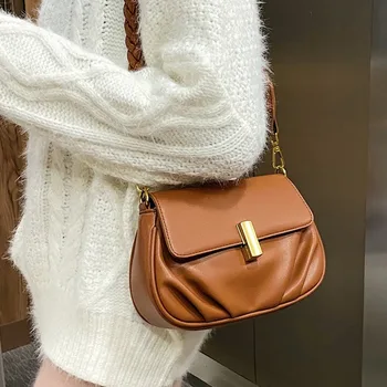 Blagovne znamke oblikovalec retro sedlo vrečko žensk vrečko visoke kakovosti krat vrečko pod pazduho 2020 nov modni lady enotni ramenski poševna torba