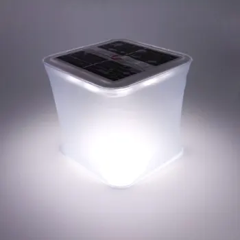 Napihljivi Zložljive Sili Zatemniti LED Luč Nastavljiva Pohodništvo Zaprtih Potovanja Nepremočljiva Sončne Svetilke Kampiranje na Prostem Prilagodljiv