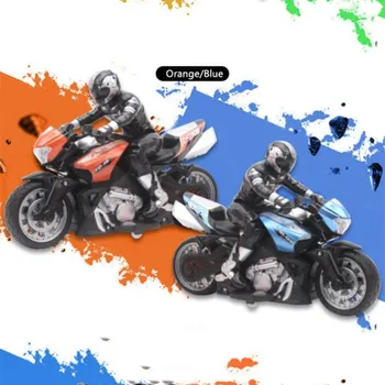 Za visoke Hitrosti, Daljinski upravljalnik RC Stunt Motorbike 360-stopinjski Zasuk drift Avto 60mins Pogon Dirke Motocikla RC Motocikel Toy model