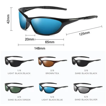 SIMPRECT NOVO Polarizirana sončna Očala Moških 2021 Ogledalo Retro sončna Očala Kvadratnih Voznika Anti-glare Vintage sončna Očala Za Moške Oculos