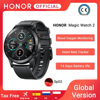 Na Zalogi Globalni Različici Čast Magic Straže 2 Pametno Gledati Bluetooth 5.1 Smartwatch Kisika V Krvi, 14 Dni Nepremočljiva MagicWatch 2