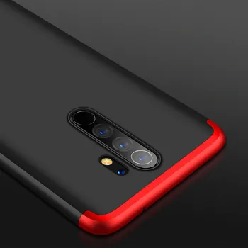 Redmi Opomba 8 Pro Primeru 360-Stopinjski Zaščiteno Celotno Telo, Mat Trdi Primeru Telefon za Xiaomi Redmi Note8 Pro Pokrov+Steklo Film Note8Pro