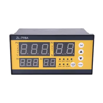 2021 Novo ZL-7918A Avtomatski Inkubator Krmilnik 100-240V LCD Tem Vlažnost Nadzor XM 18