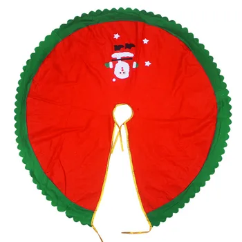 Santa Claus Drevo Krilo Dekoracijo Navidad Božično Dekoracijo Za Dom Ravne Rob 90 CM Non-Woven Božično Drevo Krilo Predpasniki