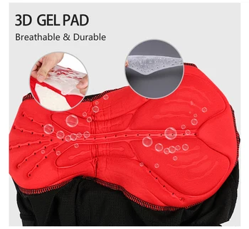 WOSAWE Kolesarjenje Nogavice Dihanje Ultralahkih Ledom Tkanine Ženske Izposoja Kolesarske Hlače Z Krilo Udobno 3D Oblazinjeni Ženski