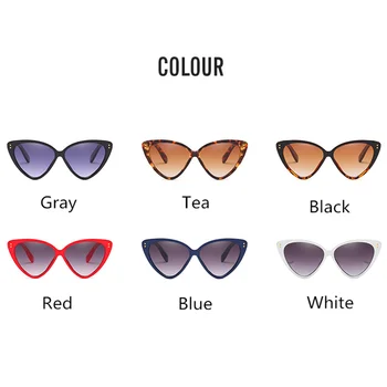 Klasičen Retro Cat Eye sončna Očala Modno Oblikovanje Dame na Prostem Športna sončna Očala Kul Moških Potovanja Očala odtenkih za ženske