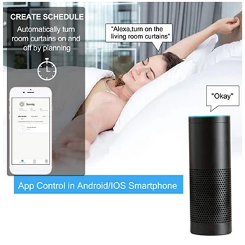 Tuya Smart Življenje WiFi Zavese Stikalo Modul za roletnih Slepi Motornih Pametni Dom googlova Domača stran Amazon Alexa Glasovni Nadzor V2