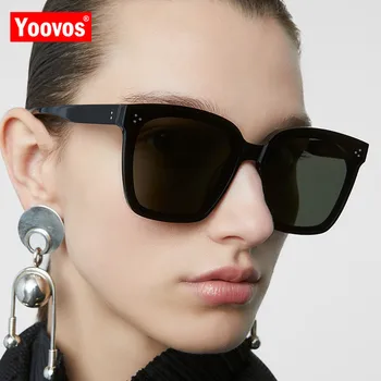 Yoovos Prevelik Sončna Očala Ženske 2021 Luksuzne Blagovne Znamke Oblikovalec Okrogla Sončna Očala Za Ženske, Moda, Nakupovanje Lentes De Sol Hombre