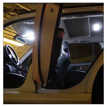 17 Žarnice Bele Canbus LED Notranjosti Branje Lahka Kit, Primerni Za 1997-2000 2001 Audi A8 D2 Zemljevid Dome Trunk Licence Lučka Brez Napake