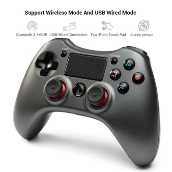 Brezžična tehnologija Bluetooth Za PS4 Gamepad ABS Touch Dual Shock Dvojne Vibracije Igra Palčko Krmilnik Za PS4