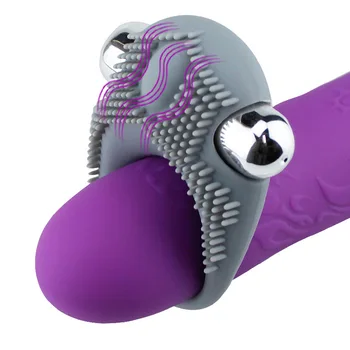 Mini Bullet Penis Vibrator Obroč Zamudo Ejacualtion Klitoris Spodbujanje Elastična Silikonska Spolnih Igrač Za Moške Petelin Z Vibriranjem Sexshop