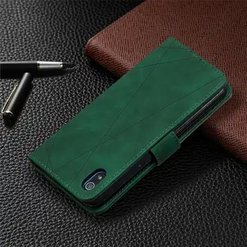 Flip Case Za Xiaomi Redmi 7A Kartico Usnjena torbica Redmi 7 Shockproof Magnet Denarnice vrečko Redmi7 Rdeče mi 7A Knjigo Kritje