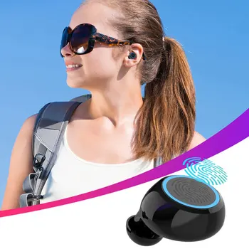 M11 Smart Wireless Stereo Slušalke Brezžične Slušalke 5.0 Šport Nepremočljiva Samodejno Seznanjanje Brezžične Slušalke