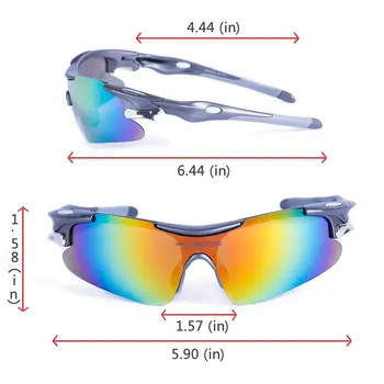 Moške Polarizirana sončna Očala Športna Očala 2018 Kolesarjenje, Plezanje, Pohodništvo Očal z UV Zaščito Jahanje Športna Očala Unisex