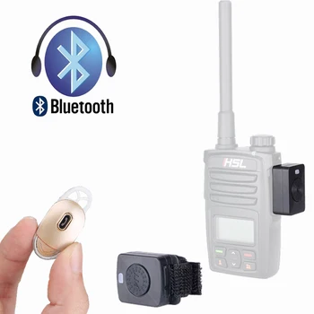 Walkie Talkie Mini Bluetooth Slušalko K/M Vtič Drobne Slušalke Ročni Majhne Brezžične slušalke Za Baofeng UV82 UV5R Ksun RETEVIS