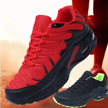 2020 nove moške čevlji 47 jardov športni čevlji črni zračne blazine očesa priložnostne čevlji 46 metrov čevlji rdeča modni trend čevlji