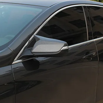 ABS Ogljikovih Vlaken Vzvratnega Ogledala, Ohišje Ox Rog Kritje Skp -Stranska Vrata Ogledalo Kritje za Chevrolet Malibu XL 2016-2020