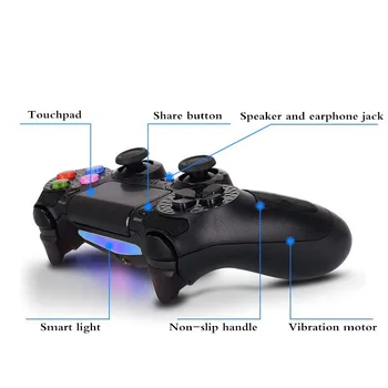 Za Sony PS4 Krmilnik Bluetooth Vibracije Gamepad Za Playstation 4 Brezžični Palčko Akumulatorska Baterija Za PS4 Pro Slim