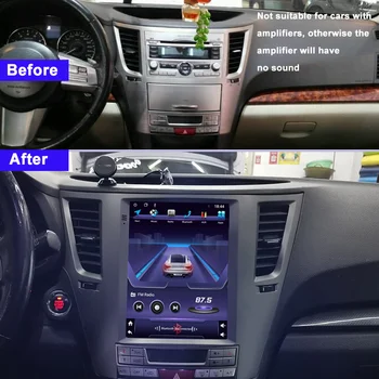 Avto Radio za Subaru Outback 9.7 Palčni 2010-Android 9.0 Carplay DSP Streeing Kolo Tesla Slog GPS Navigacija Multimedia