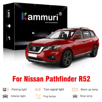 Canbus LED Zunanja Notranja žarnica Za obdobje 2013-2020 Nissan Pathfinder R52 LED Parkirišče Zavijete Signala Povratne Zavorne luči za Meglo Kit