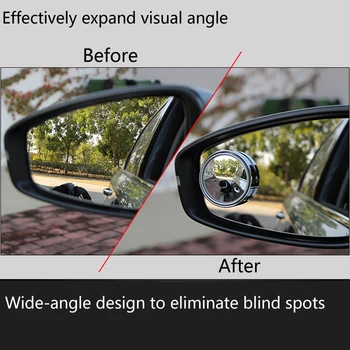 Avto Styling Blind Spot ogledalo ogledalo Za Mitsubishi Asx Lancer 10 Outlander Pajero Sport 9 L200 Colt Carisma Galant Grandis