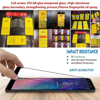 VSKEY 10PCS 2.5 D Polno Lepilo Kaljeno Steklo za Xiaomi Redmi Opomba 8 Pro Polno Kritje Screen Protector Redmi Opomba 8T Zaščitno folijo