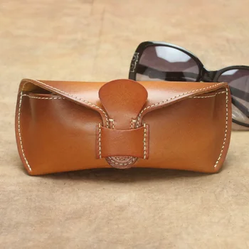 MAHEU Visoke Kakovosti pravega usnja sunglass vrečko usnje sungalss primeru denarnice pravo usnje vrečka vrečke ročno očala, denarnice