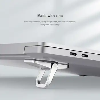 NILLKIN Okrepitev prenosno stojalo Za Apple MacBook Air /Pro Huawei MateBook RedmiBook Cinkove zlitine ustvarjalne stojalo držalo za prenosnik