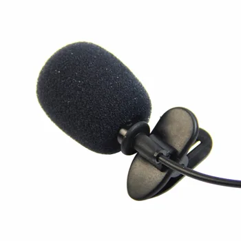 Podofo 3,5 mm Univerzalni Prenosni Mini Mikrofon Mikrofon za prostoročno telefoniranje Clip na Mikrofon Mini Audio Mikrofon Za Avto Radio Lound Zvočnik