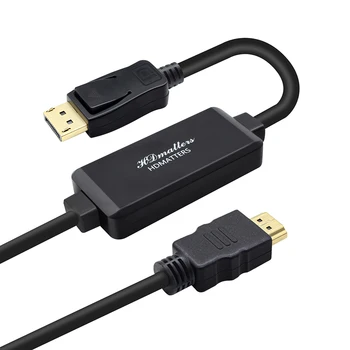 Aktivno 4K HDMI za Displayport 1.2 pretvornik kabel 1,8 m HDMI v DP za PS5 PS4 PC Apple TV z DVD-jem DP monitor