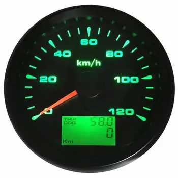 1pc Nov Slog 0-120km/h GPS merilnik Hitrosti 85mm Lcd Nepremočljiva Hitrost Odometers Potovanje z Merilniki Cog Funkcijo za Samodejno Čoln Jahta