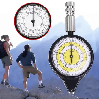 Zunanji Plezalni Šport Zemljevid Rangefinder Prevožene Poti Večfunkcijsko Kompas Curvimeter
