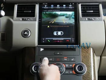 Tesla Slog Avtomobilski Stereo sistem Multimedijski avtoradio, predvajalnik Za-Land Rover Range Sport 2009-2013 Android Navpično Zaslon Avto Video Predvajalnik