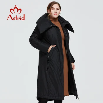Astrid 2020 Nove Zimske Ženske plašč ženske toplo dolgo parka moda debel Suknjič hooded velikih velikosti vezna ženska oblačila NA-3579