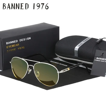 PREPOVEDANE 1976 Dan in Noč različica Oblikovalec je Kul Polarizirana pogon sončna Očala z UV ženske Očala Oculos Moških očala hot prodaja z box