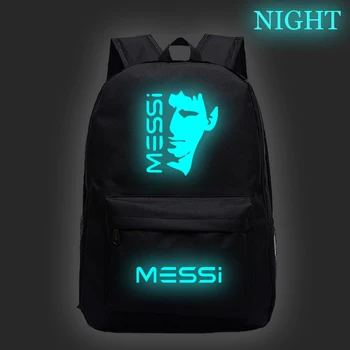Vroče Prodaje Messi Svetlobna Vrečke Moda Nov Vzorec Šolsko Teens Moški Ženske Potovanja Oprtnik Fantje Dekleta Dijaki Šolski Nahrbtnik
