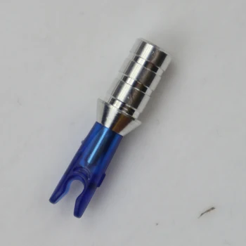 Novo 36pcs/veliko Puščico Pin Nocks Velikost S Puščico Nock +Aluminija Pin Za ID 3.2 4.2 mm mm 6,2 mm Ogljikovih Puščico Gred DIY Lokostrelstvo Opremo